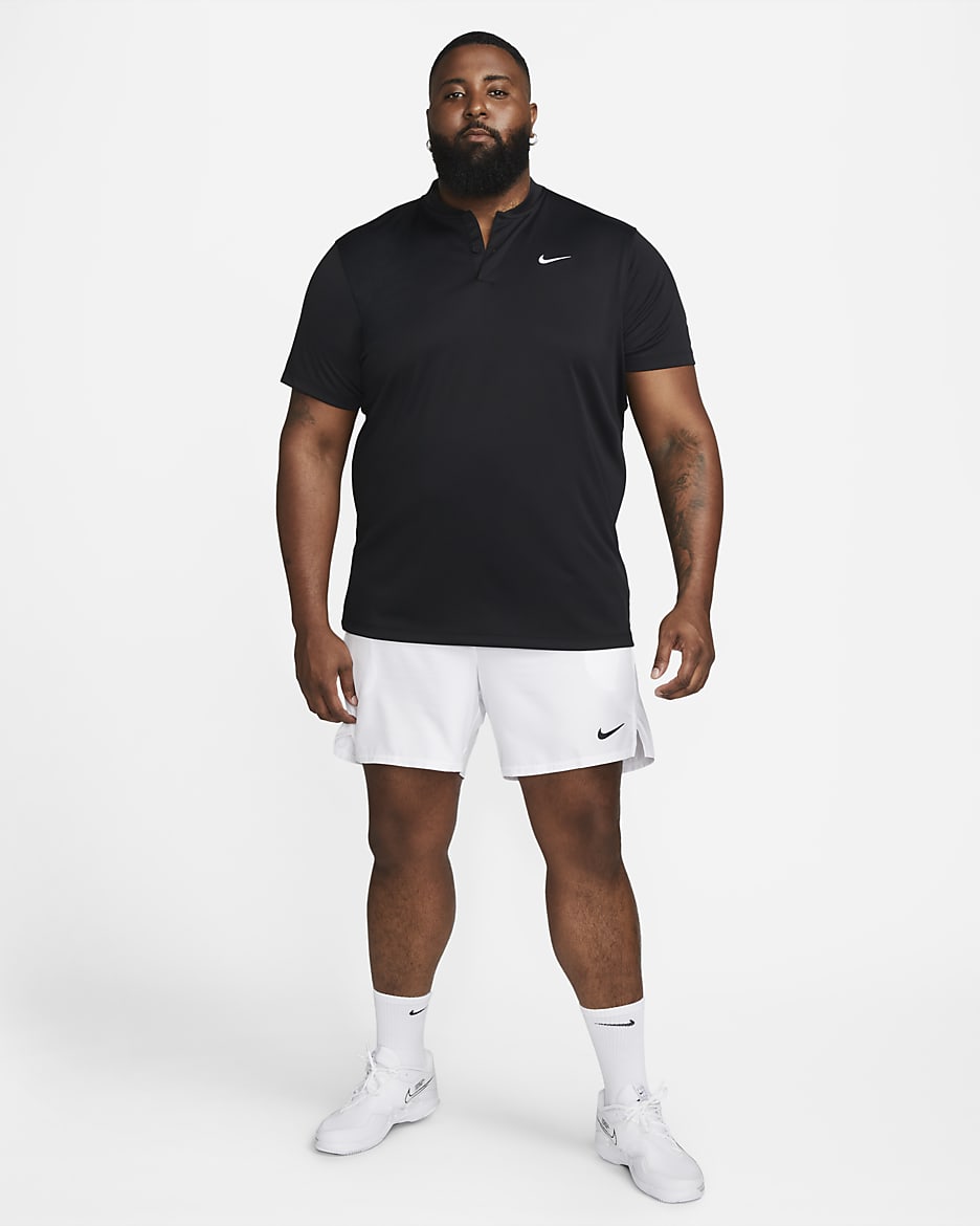 Collarless fashion nike polo